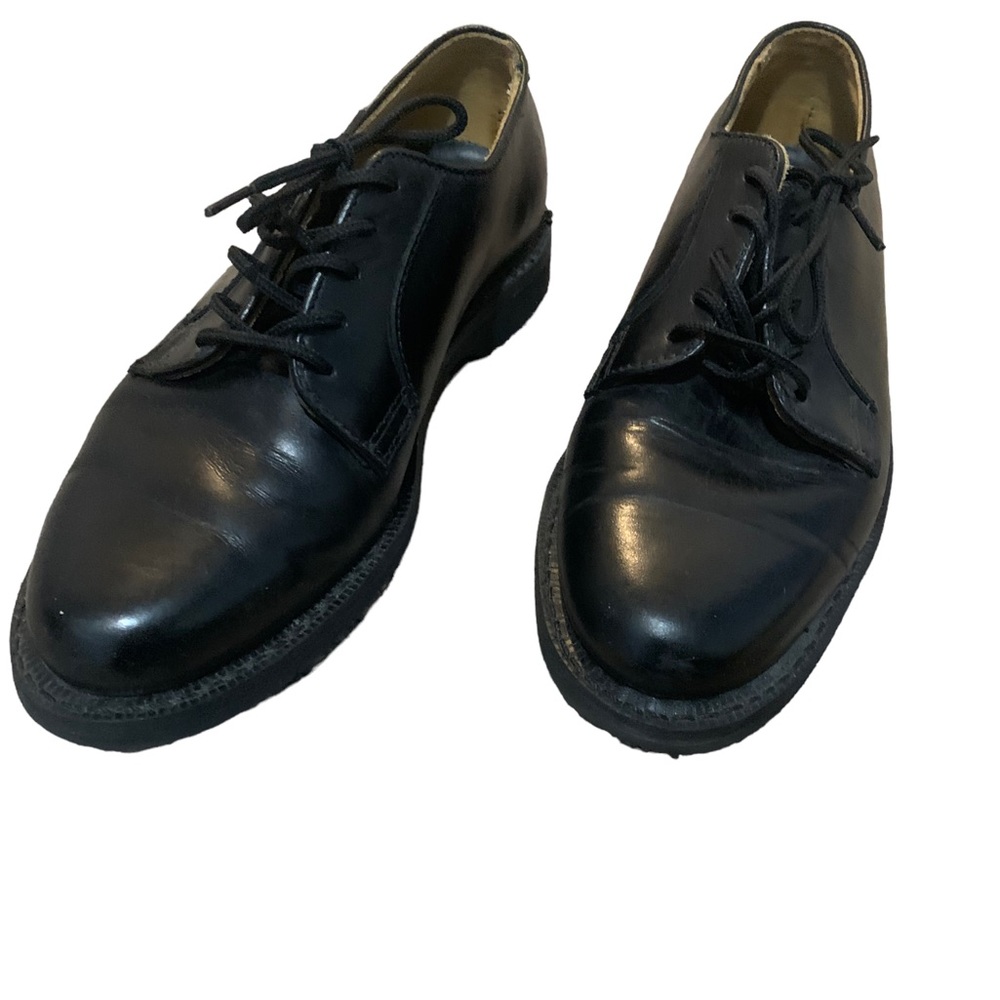 Black Oxford lace up shoes